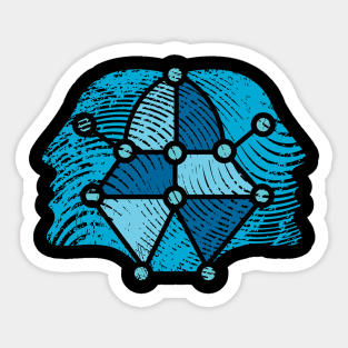 Artificial Intelligence Symbol Sticker